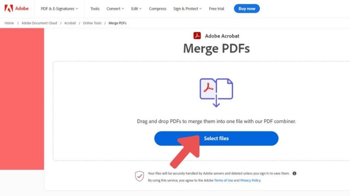 Ghép File PDF Bằng Adobe Acrobat Pro