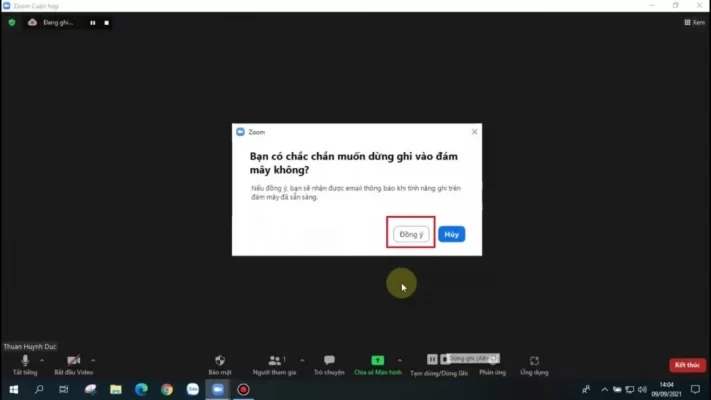 Cách ghi hình cuộc họp Zoom nhanh trên máy tính
