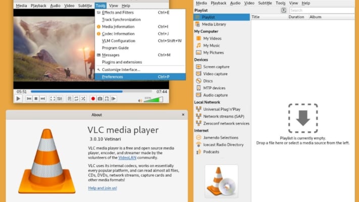 Cách xoay video bằng VLC và lưu cố định file mới
