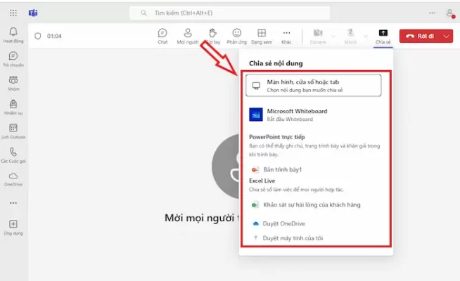 Khắc phục các lỗi thường gặp khi không chia sẻ được màn hình