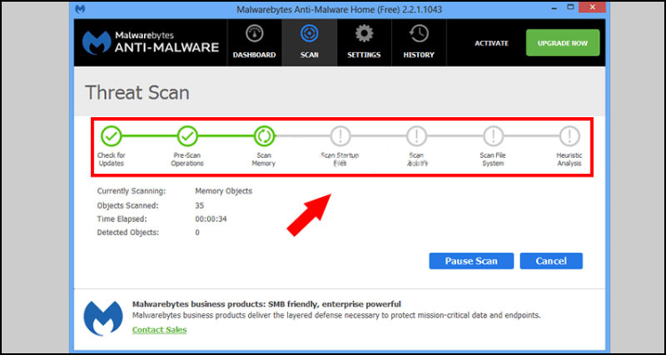 Hướng dẫn chi tiết cách quét virus bằng Malwarebytes nhanh và an toàn