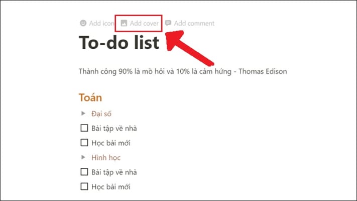 Hướng dẫn chi tiết cách tạo checklist trên Notion nhanh và đơn giản