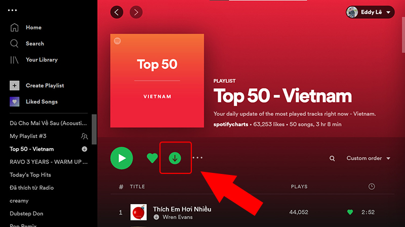 Tổng quan về tính năng tải nhạc trên Spotify